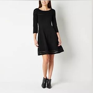 NWT Warm and Stylish Jessica Howard Sweater Dress Size PL